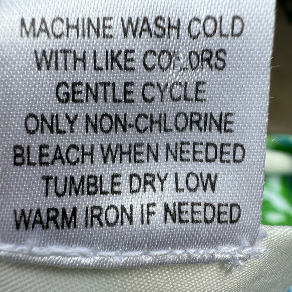 Serengeti Button Down Top with Blue and Green Tie Dye Effect L‎ - Picture 4 of 4